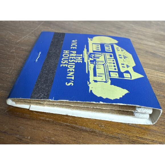 Vice President of the United States Matchbook Lot Unstruck VP Seal USA Ephemera - Picture 7 of 10